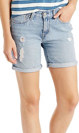 levi jean shorts womens