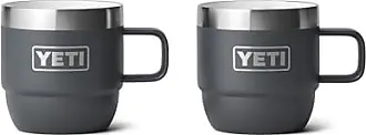 YETI Rambler 4 oz Stackable Cup, Stainless Steel, Vacuum Insulated  Espresso/Coffee Cup, 2 Pack, White