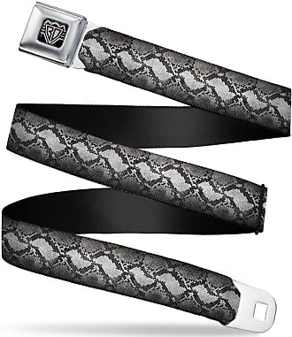 BBT MAKE COITUS/Atom/NOT WAR Black/Red/White 1.5 Wide 24-38 Inches in Length Buckle-Down Seatbelt Belt 