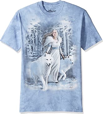 The Mountain Warrior Wolf Adult T-Shirt XL
