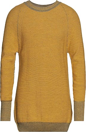 Herren Bekleidung Pullover und Strickware Rundhals Pullover Cashmere Company Synthetik Pullover in Gelb für Herren 