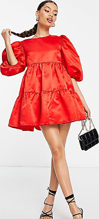 Mode Robes Robes stretch Sweewe Robe stretch rouge style d\u2019affaires 