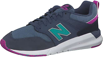 new balance 37 trainers in blue