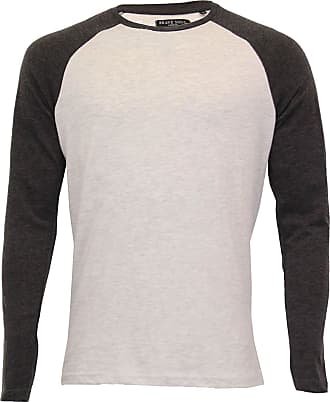 Brave Soul Mens Caine /& HOFFA Casual Long Sleeve TOP with Chest Pocket 6 Colours