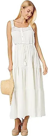 Lucky Brand Women's Lace Button Front Midi Dress, Fawn, Medium : :  Clothing, Shoes & Accessories