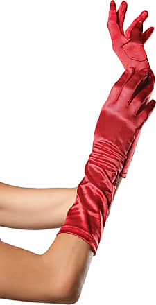 Red S/M Real Leather Square Quilted Gloves – Wild Iris Boutique