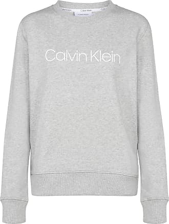 Damen Kleidung Hoodies & Pullover Sweater Lange Pullover Calvin Klein Lange Pullover Grauer Calvin Klein Pullover 