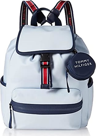 TOMMY HILFIGER Modern Nylon Backpack Rucksack Tasche Sky Captain Blau 