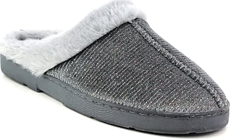 Dr Keller Moccasin Slippers Lightweight Cosy Warm Slip On Mens Faux Fur UK 6-12 