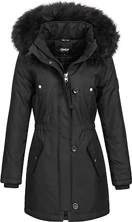 discount 64% Black XL WOMEN FASHION Coats Basic ONLY Parka 
