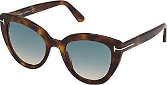 Tom Ford SELBY FT 0952 Transparent Light Brown/Brown Shaded 55/19/140 women  Sunglasses