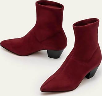 boden red ankle boots