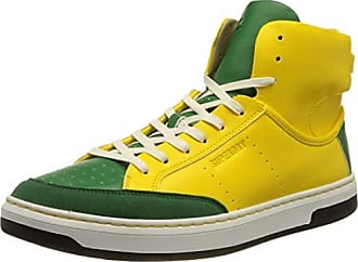 Herren Schuhe Sneaker Hoch Geschnittene Sneaker Y-3 Leder Sneakers in Gelb für Herren 