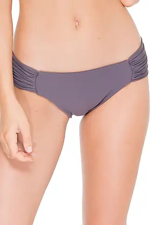 Cosita Buena Zig Zag Reversible Bikini, Piedra Gris