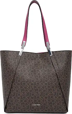 Amazon.com: Calvin Klein Shelly Novelty Satchel, Black/Silver Combo :  Clothing, Shoes & Jewelry