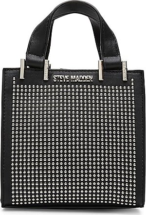 Steve Madden Noble-P Pailette Sequins Mini Bag, Black: Handbags