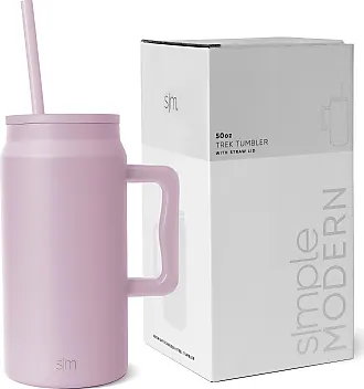 Simple Modern 40 oz Tumbler with Handle and Straw Lid, Insulated Cup  Reusable Stainless Steel Water Bottle Travel Mug Cupholder Friendly, Gifts  for Women Him Her, Trek Collection