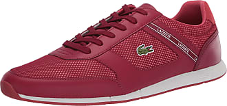 lacoste trainers red