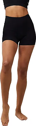 Extra Strong Compression Stirrup Leggings with Tummy Control Short Leg  Black TLC SPORT