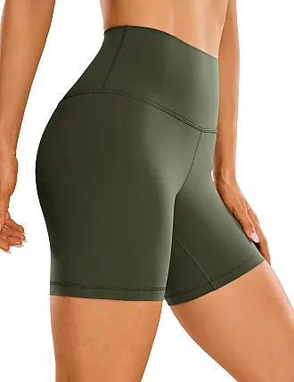 CRZ YOGA Butterluxe Cycling Shorts with Pockets for Women 5 Inches - Yoga  High Waisted Workout Sports Gym Short Leggings Soul Brown 6 : :  Fashion