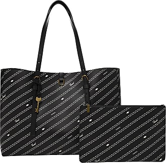 Women's Black Fossil Handbags / Purses | Stylight