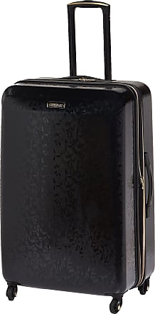 American Tourister American Tourister Belle Voyage Hardside Luggage with Spinner Wheels, Black, Checked-Medium 25-Inch