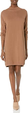 Gabby Skye Womens Ribbed Mock Neck, Spice, XL, X-Large