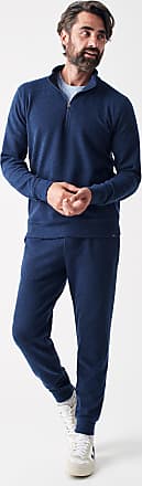 Faherty Mens Legend Sweatpant - Navy Twill, Size 2XL, Cotton/Polyester