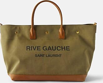 Saint Laurent Men's Rive Gauche Tote Bag, Black/Wht, Men's, Travel Commuting & Luggage Bags Tote Bags & Totes