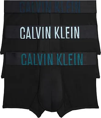 Calvin Klein Underwear LOW RISE TRUNK 3 PACK - Pants - blue/black