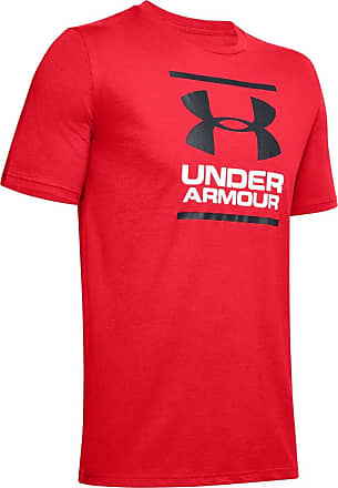  Under Armour mens Armour Heatgear Compression Short-sleeve  T-shirt , Maroon (609)/White , X-Small : Clothing, Shoes & Jewelry