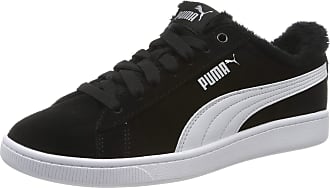 puma ladies trainers black