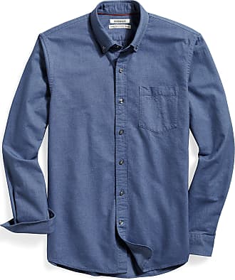 Goodthreads Standard-fit Long-Sleeve Striped Oxford Shirt Hombre