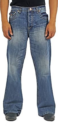 mens wide leg bootcut jeans