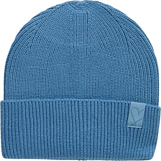 Caps & Mützen include Kaschmir Beanie aus 100% kaschmir in Blau Damen Accessoires Hüte 