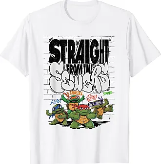 Teenage Mutant Ninja Turtles: Mutant Mayhem Graffiti T-Shirt White / L