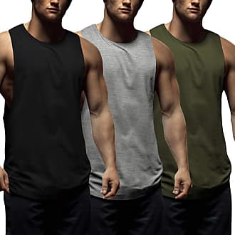 COOFANDY Mens Tank Tops Shirts Hooded Vest Sleeveless Muscle Bodybuilding Gym Hoodie with Pocket Workout Sports 