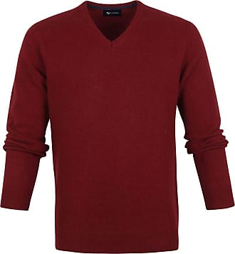 Blend Strickpullover lasse in Rot für Herren Herren Bekleidung Pullover und Strickware V-Ausschnitt Pullover 