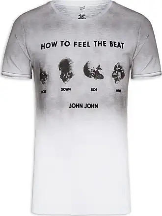 Camiseta John John Nsl Uk Heroes - Cinza Claro