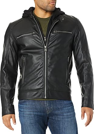 FM222-015-1, College Fake Leather Jacket green/white/black, DEFSHOP