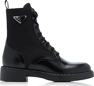 Black Padded Re-Nylon snow boots, Prada