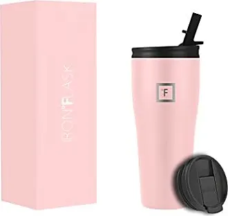  Owala Stainless Steel Triple Layer Insulated Travel Tumbler  with Spill Resistant Lid, Straw, and Carry Handle, BPA Free, 40 oz, Pink  (Watermelon Breeze) : Home & Kitchen
