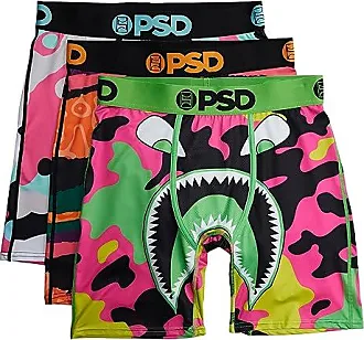 PSD Underwear Men's PSD Multi Blunt Money Micro-Mesh Boxer Briefs