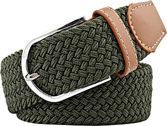 Mixed Color Woven Stretch Braided Belts for Men and Women Fashion Elastic Belts 