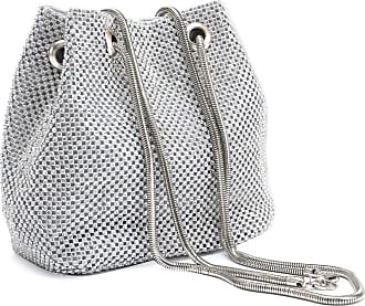 LeahWard Womens Diamante Clutch Bags Bucket Shoulder Handbags 335