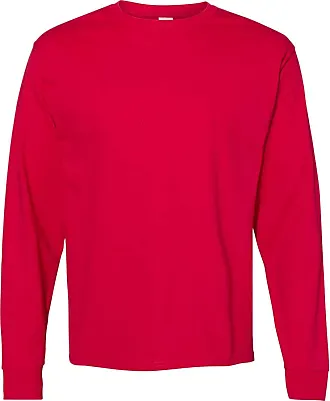 Hanes Comfortsoft Long Sleeve T-Shirt - NAVY - XXX-Large 