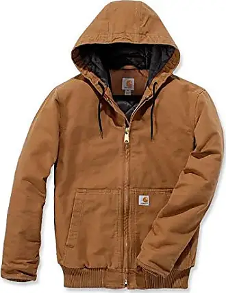 Carhartt Men's Thermal Lined Duck Active Jacket J131 (Regular and Big &  Tall Sizes), Carhartt Brown, Small : Carhartt: : Clothing, Shoes &  Accessories