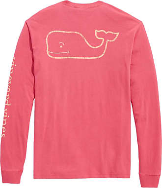 Vineyard Vines: Blue Whale Shirt With Hibiscus Flowers. Size: M (10-12)