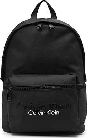 calvin klein backpack black and white