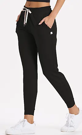 Monrow Women's Supersoft Fleece High Waisted Sweatpants, Super Soft  Material, Casual Straight Leg Cut & Banded Ankles